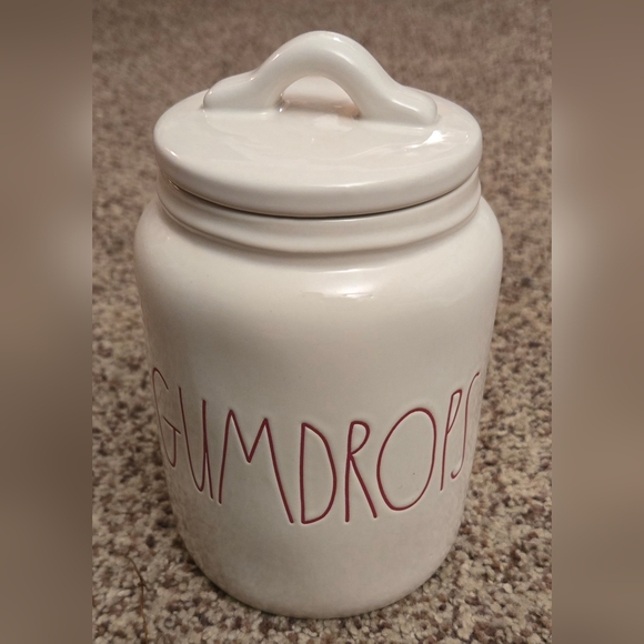 Rae Dunn "Gum Drops" jar - Picture 4 of 5